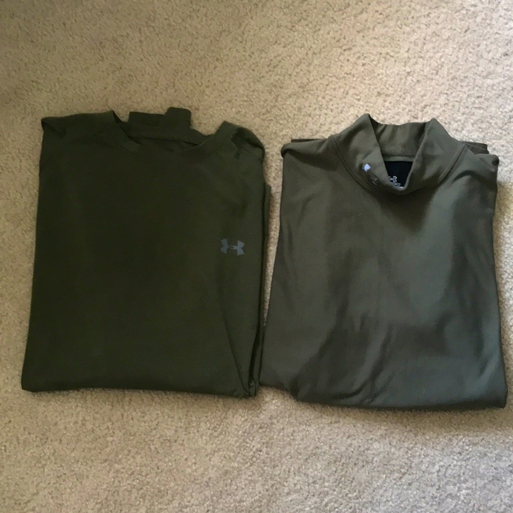 Under armour heat gear L and cold gear XL bundle